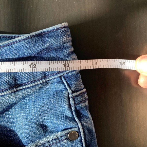 Athleta Sz 2 Skinny Jeans Sculptek Ultra Skinny True Blue Denim Stretch - Picture 4 of 11